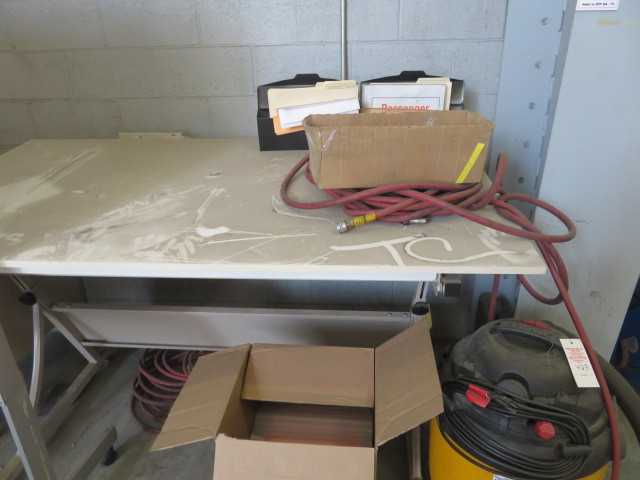Drafting Tables, (2) and Rolling Message Board, Lot - MISCELLANEOUS