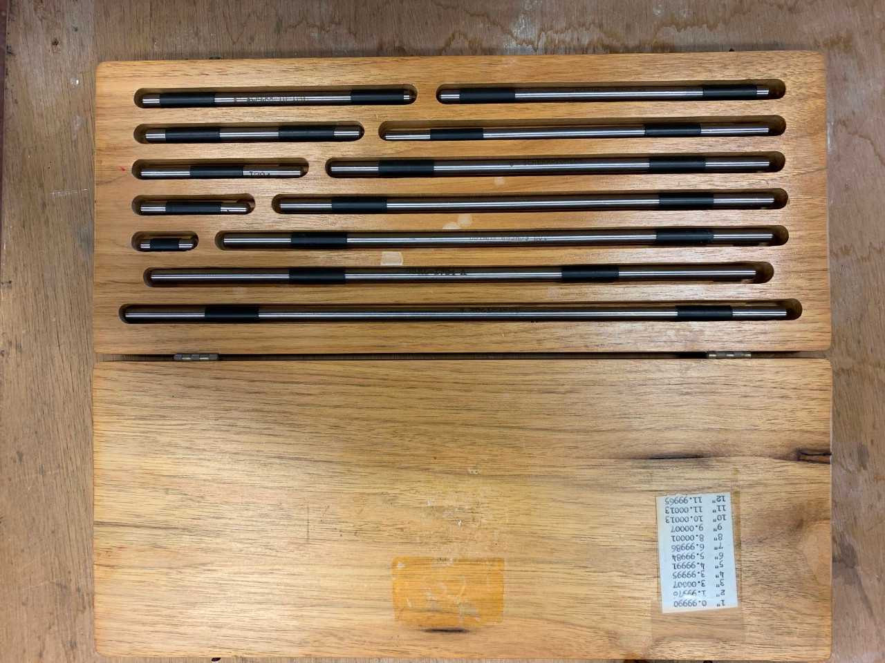Scherr Tumico Tubular Rod Micrometer set - MACHINING ACCESSORIES & TOOLING