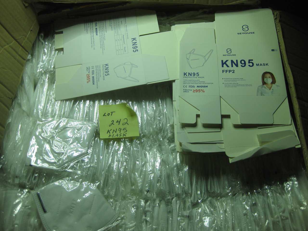 KN95 Medical MASKS QTY 1000 - SAFETY EQUIPMENT