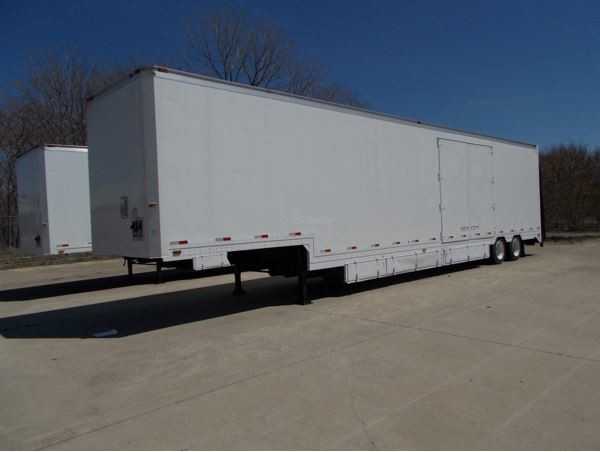 Kentucky Manufacturing Single Drop Moving Van Semi Trailer - TRAILERS