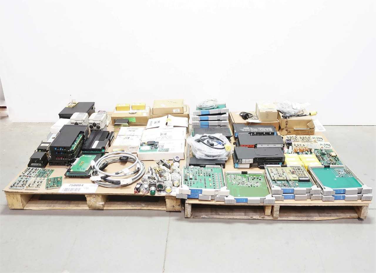 2 PALLETS OF ASSORTED ELECTRICAL AUTOMATION AND CONTROLS - ELECTRICAL COMPONENTS