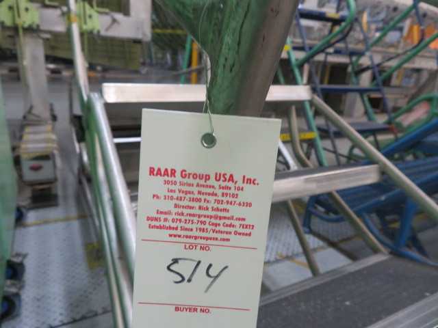 Aluminum Ladder on Wheels - MISCELLANEOUS