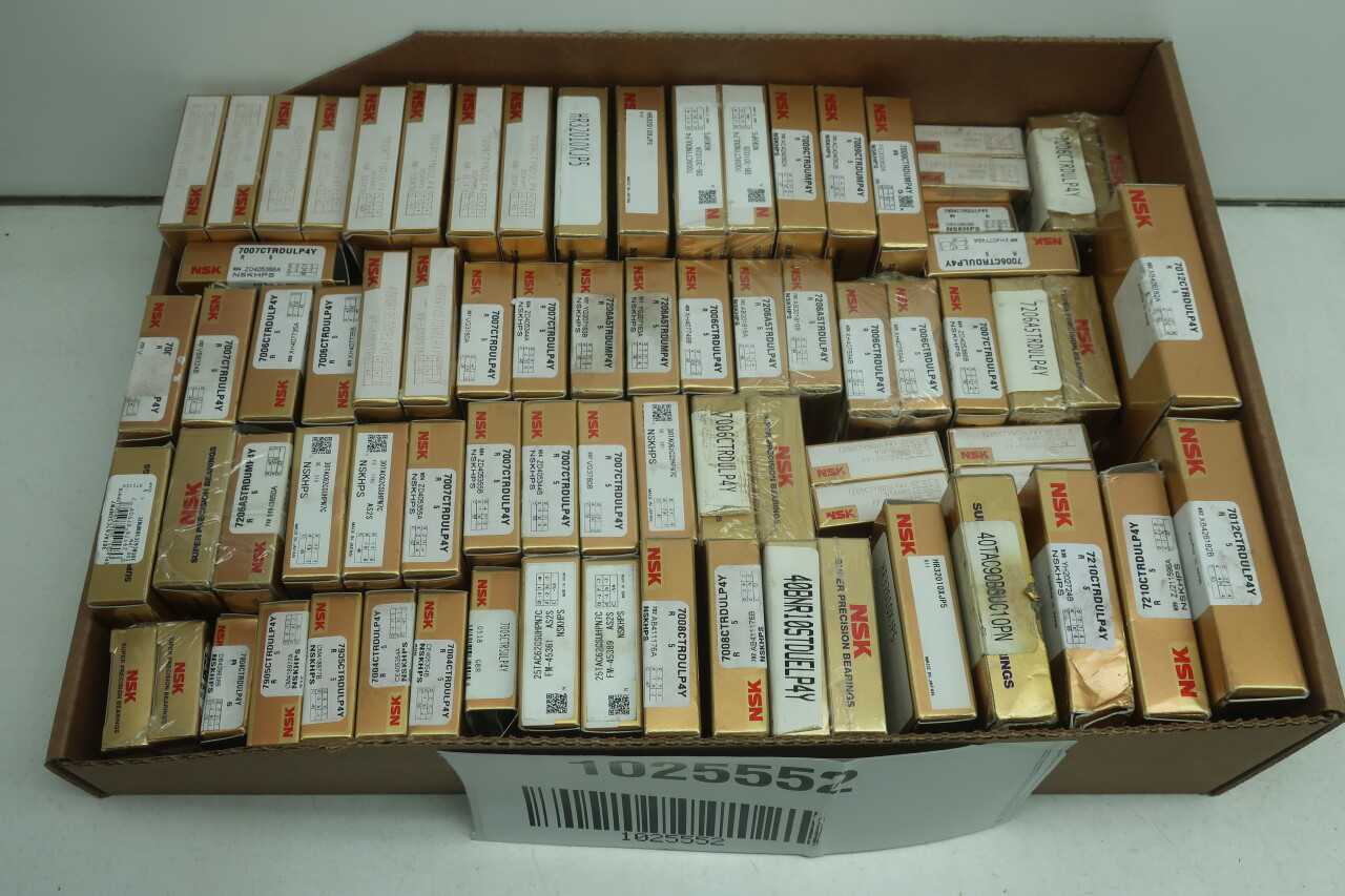 LOT OF ASSORTED NSK SUPER PRECISION ROLLER BEARINGS - BEARINGS