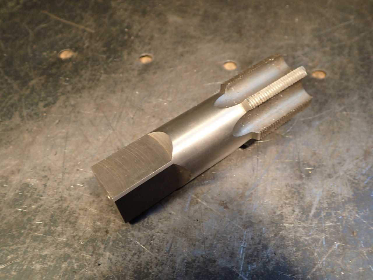 Bendix Besly 1-1/4" -20 NS Hand Thread Tap 6-Flute 1-3/8" Long Flutes 4" OAL GH4 - MACHINING ACCESSORIES & TOOLING