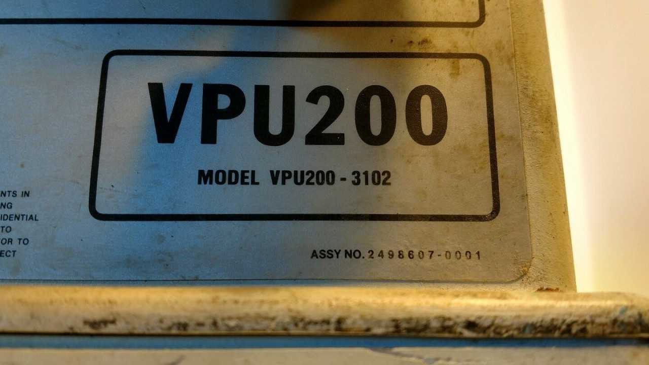 TEXAS INSTRUMENTS VPU200-3102 PROGRAMMER W/ INTEGRATED KEYBOARD - Used - Bench Tested - ELECTRIC POWER TOOLS