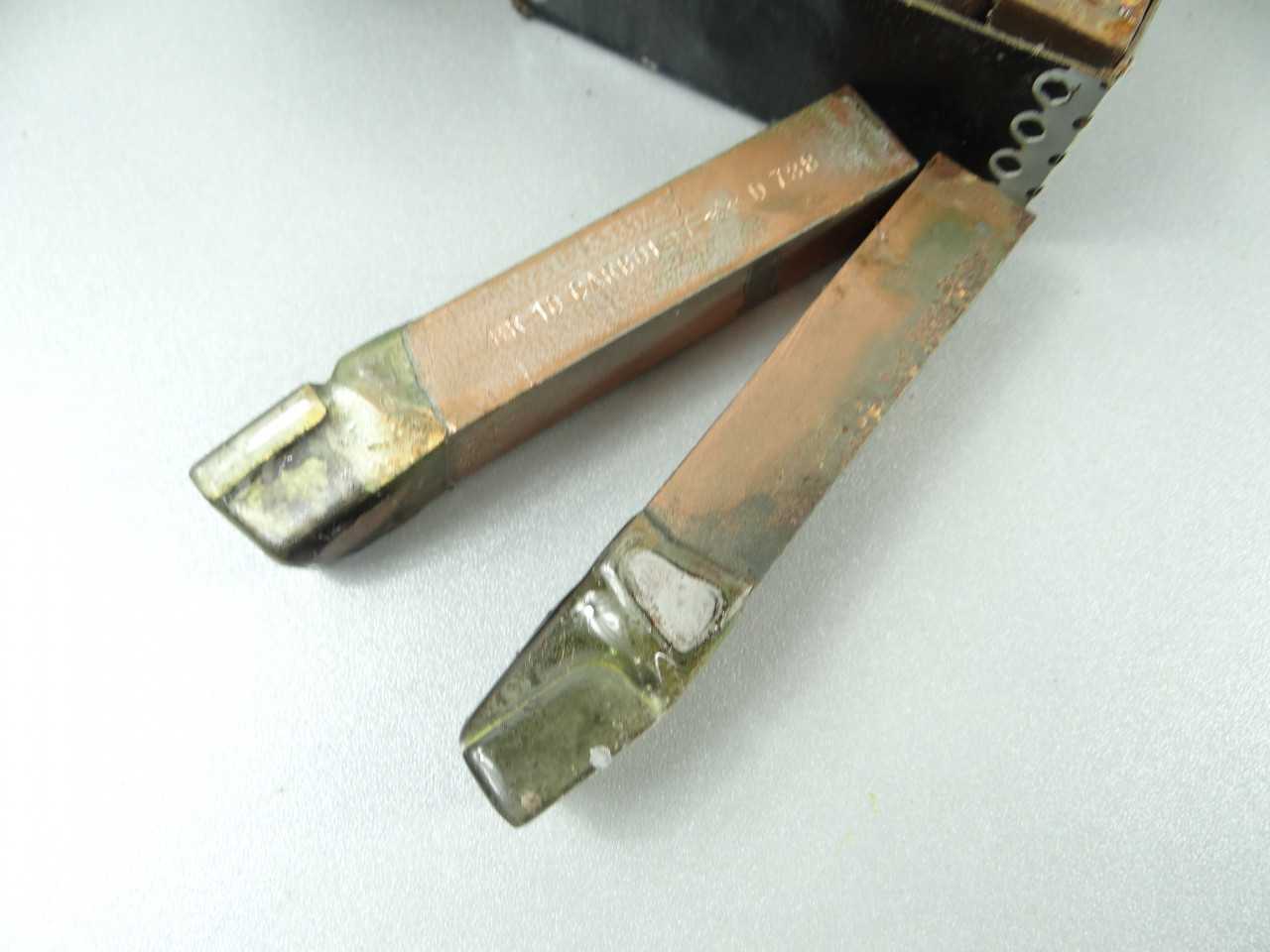 Box of 10 NEW Carboloy Carbide Tipped Tool Bits BR-10 D78B - MACHINE TOOLING