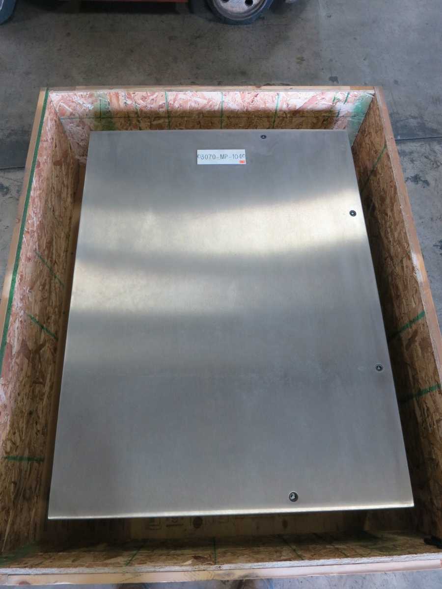 STAINLESS ENCLOSURE WITH ASSORTED EMERSON OVATION DCS MODULES AND PHOENIX CONTACT POWER SUPPLIES - AUTOMATION & CONTROLS
