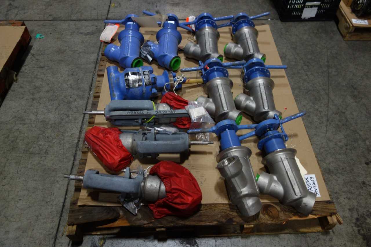 PALLET OF ASSORTED VALVES - VALVES