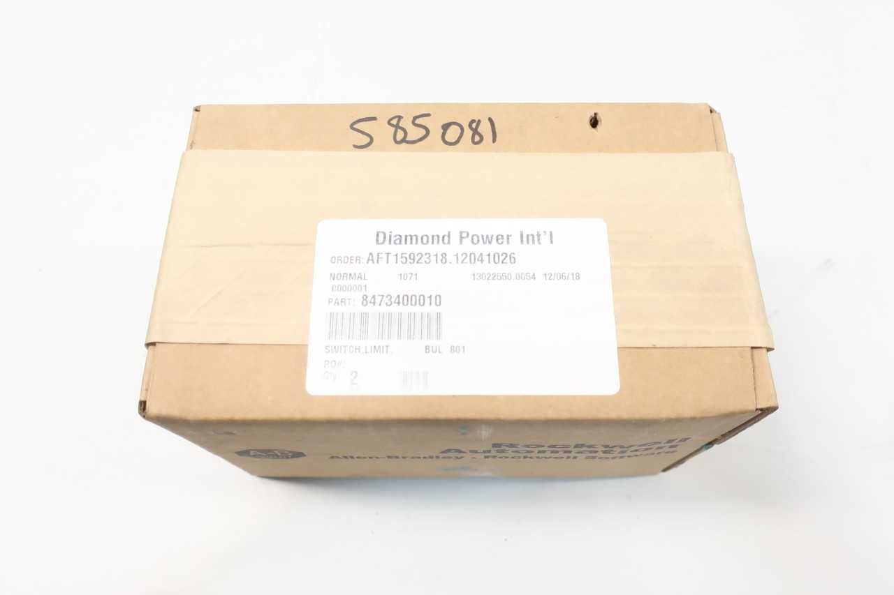 ALLEN BRADLEY 801-NX7 LIMIT SWITCH 600V-AC - MOTOR DRIVES