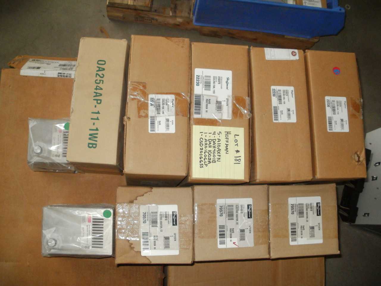 HOFFMAN SS ENCLOSURES, FANS & HEATERS ( QTY. 12 ) - INDUSTRIAL PARTS