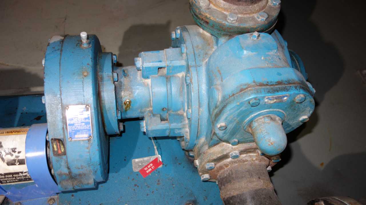 BLACKMER GX4A GEAR PUMP, HELICAL GEAR REDUCER, 7.5HP 230/460V MOTOR, SKID - GEAR REDUCERS