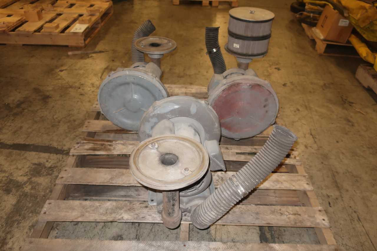 LOT OF 3 SPENCER VORTEX BLOWERS WB-007S-D 230V 1PH 2P 4.5AMP 60HZ - BLOWER FAN