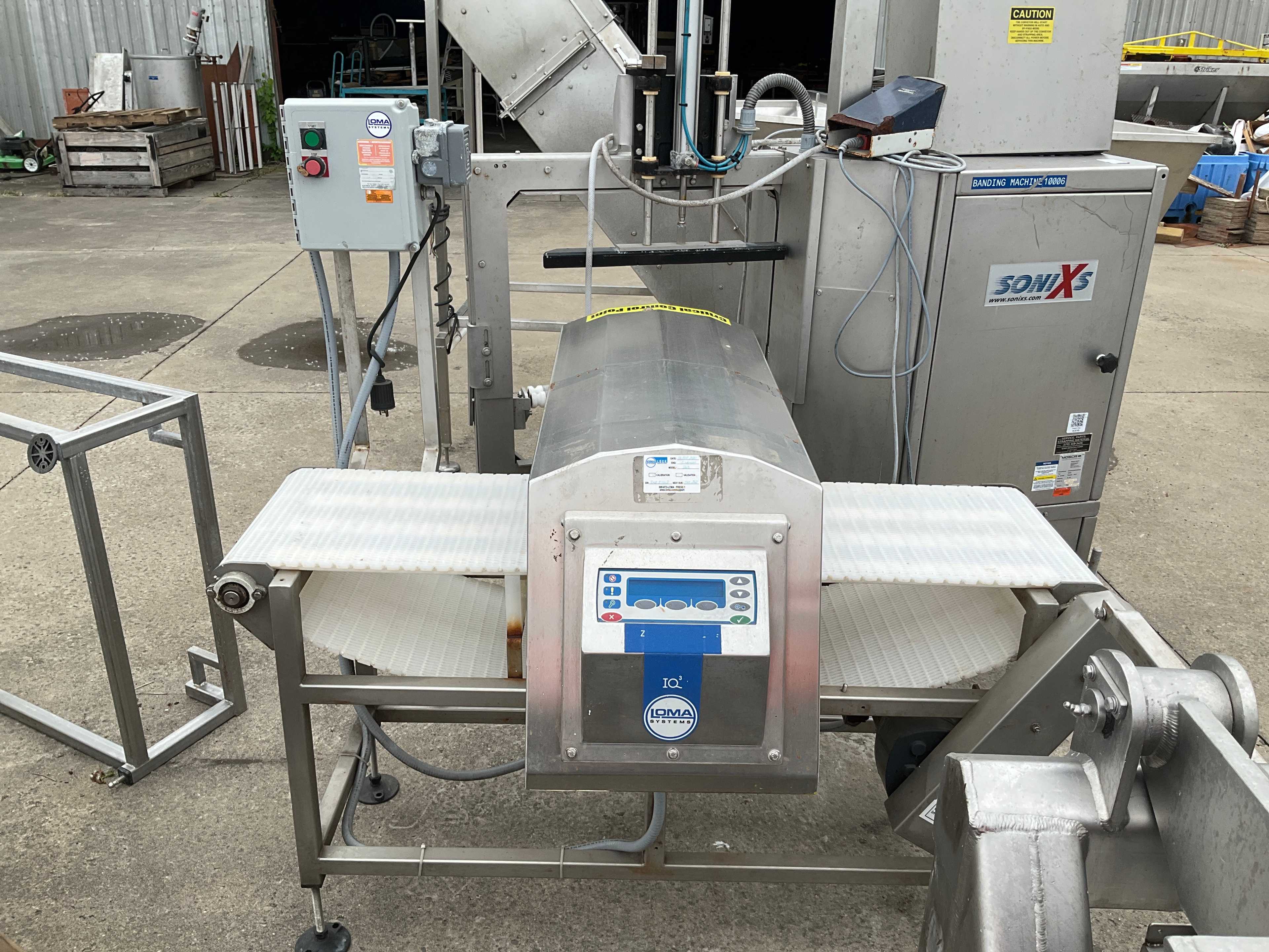 2021 LOMA IQ3 CONVEYOR METAL DETECTOR - CONVEYOR METAL DETECTOR