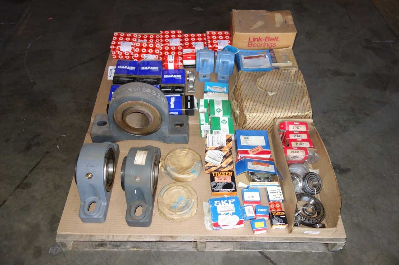 PALLET OF ASSORTED BEARINGS - BEARINGS