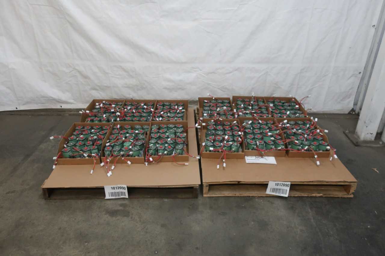 2 PALLETS OF ASCO X210546017001F3 SOLENOID VALVES - SOLENOID VALVE