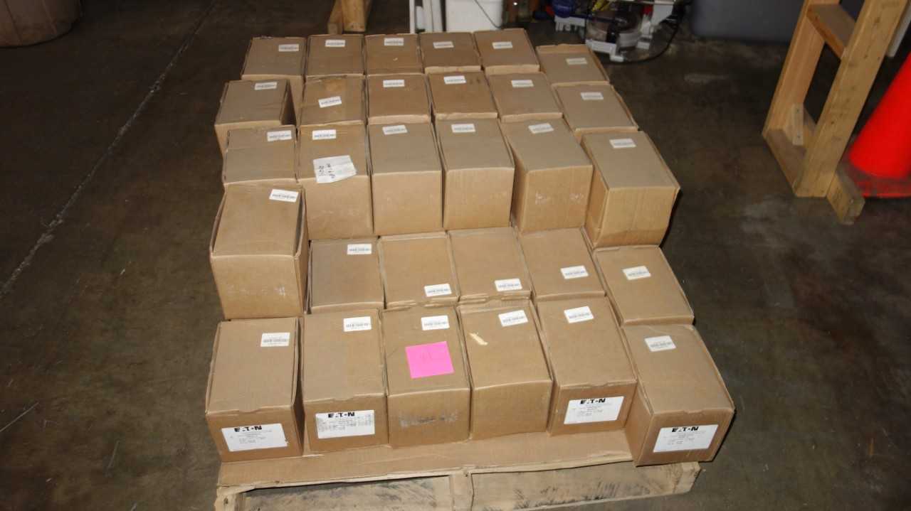 1  PALLET OF 49 EATON C0500EBUFS 500VA 230V-AC TRANSFORMERS - CONTROL TRANSFORMERS