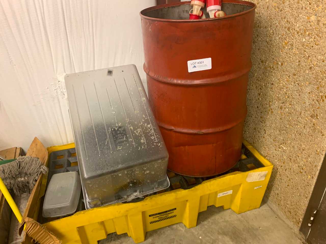 Containment Pallet W/ Barrel & Pumps - PUMPS