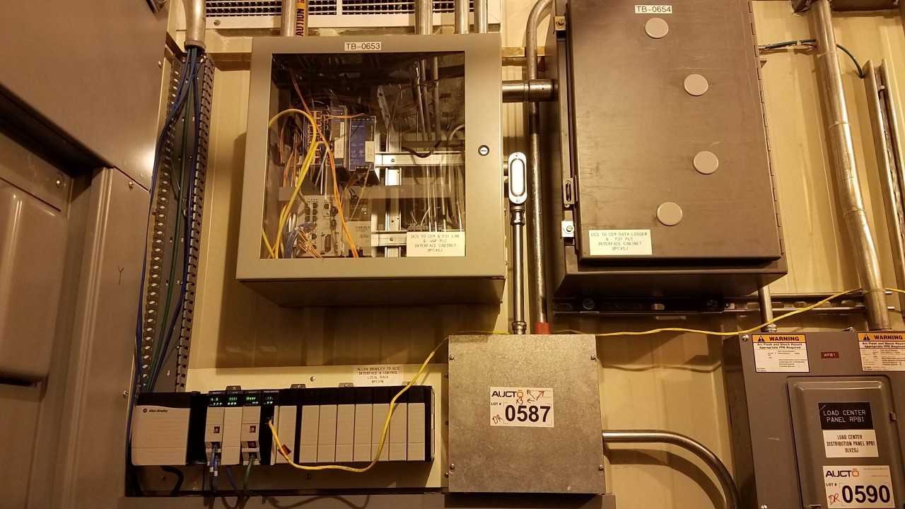LOT OF 3 CONTROL CABINETS ALLEN BRADLEY CONTROLLOGIX RACK (DELAYED REMOVAL) - AUTOMATION & CONTROLS LOT OF 3 CONTROL CABINETS ALLEN BRADLEY CONTROLLOGIX RACK (DELAYED REMOVAL) - AUTOMATION & CONTROLS