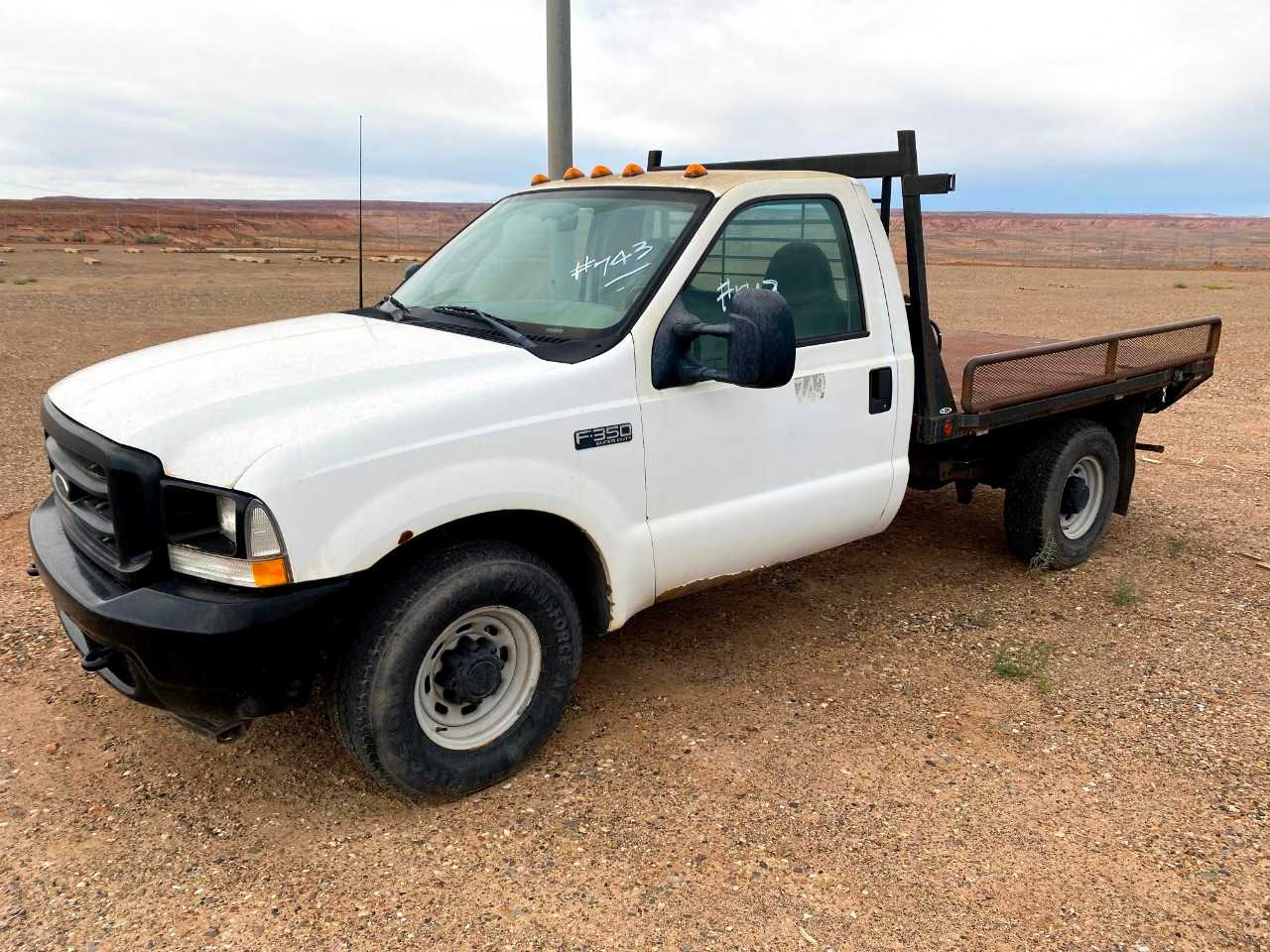 2003 Ford F-350 Regular Cab 4x2 Pickup Truck w/ Flatbed - HYDRO EXCAVATOR TRUCKS