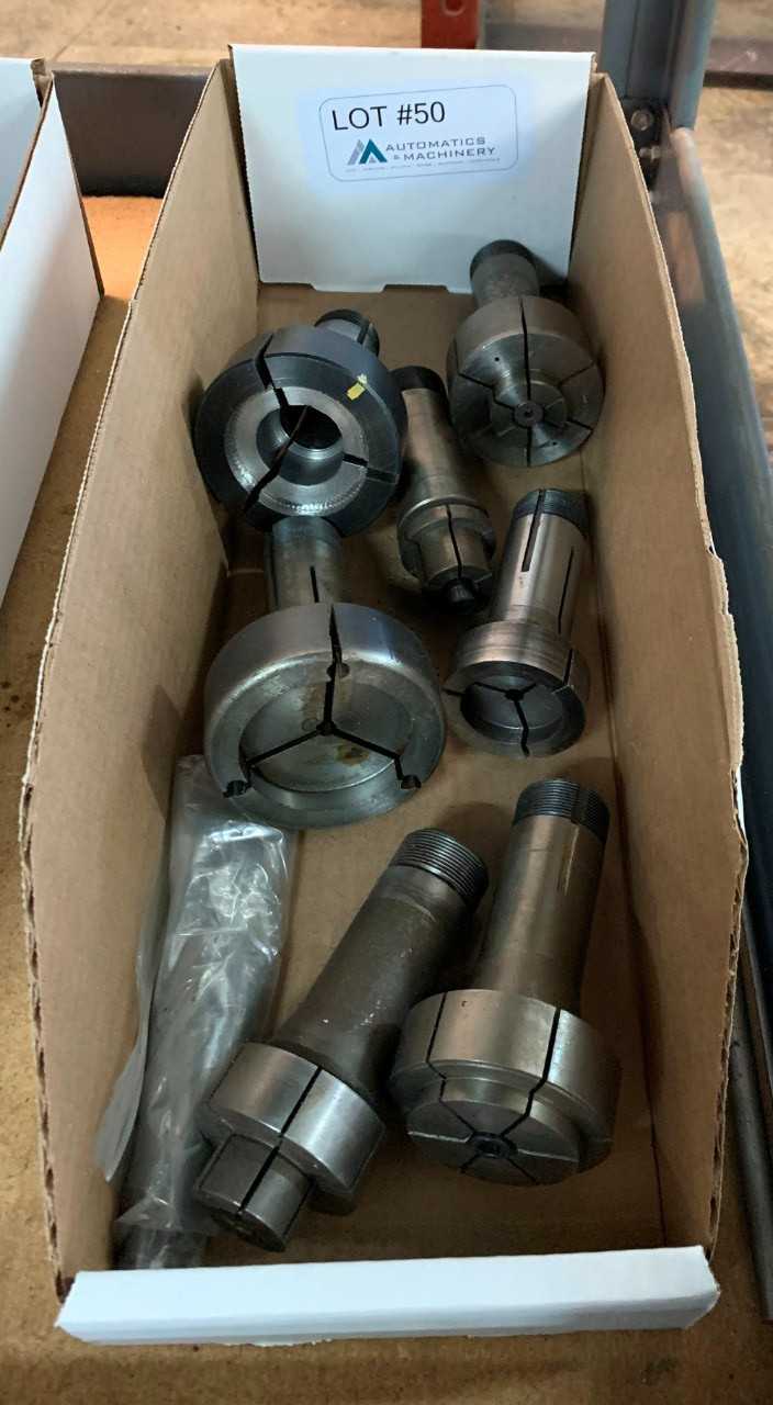 Assorted 5C E Collets - ELECTRIC POWER TOOLS