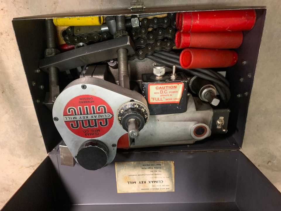 Climax Key Mill - MILLING MACHINES