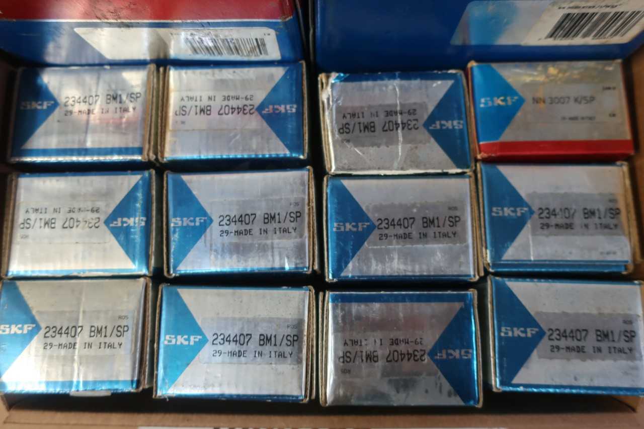 LOT OF ASSORTED SKF SUPER PRECISION BEARINGS - BEARINGS
