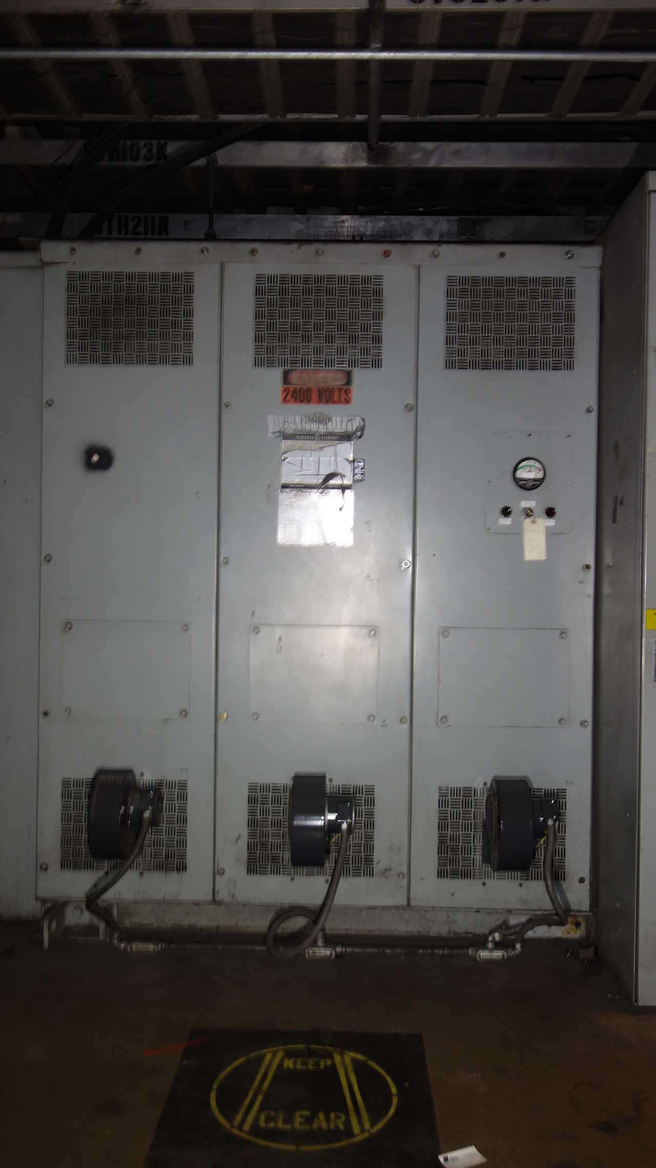 SIEMENS ALLIS AA/FFA 1500KVA 2300V-AC TRANSFORMER - CONTROL TRANSFORMERS