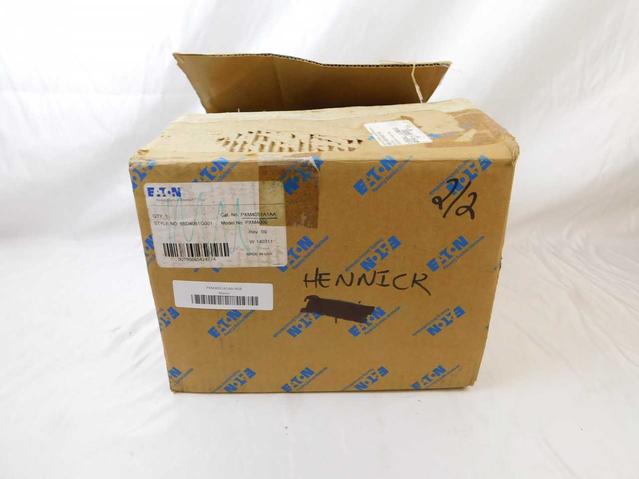 (1) Eaton PXM4051A1AA Electrical Meter Standard Power Quality 5A 110-250VDC - ELECTRICAL COMPONENTS