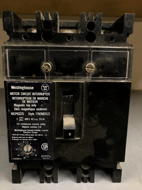 Westinghouse Breaker - CIRCUIT BREAKERS