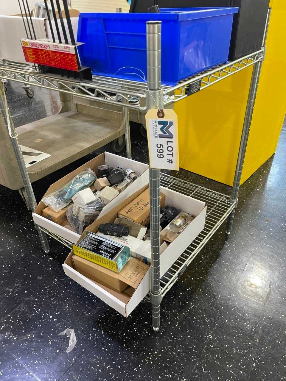 Small Bakers Rack No Contents - SHELVING