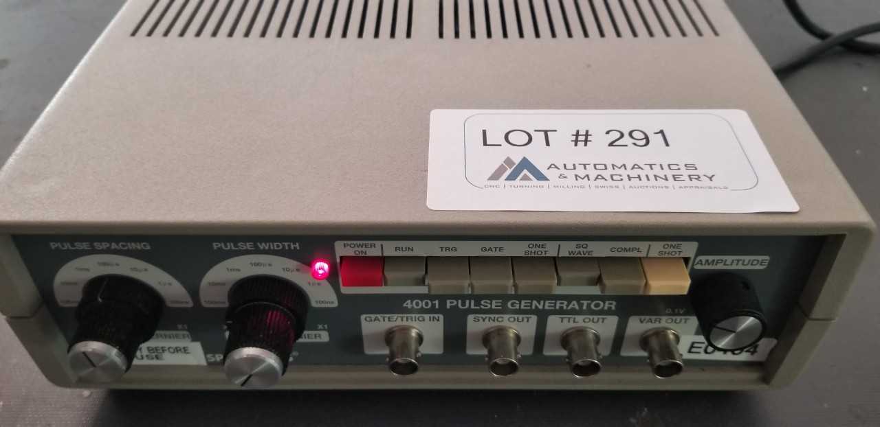 4001 Pulse Generator - METAL INSPECTION EQUIPMENT 4001 Pulse Generator - METAL INSPECTION EQUIPMENT