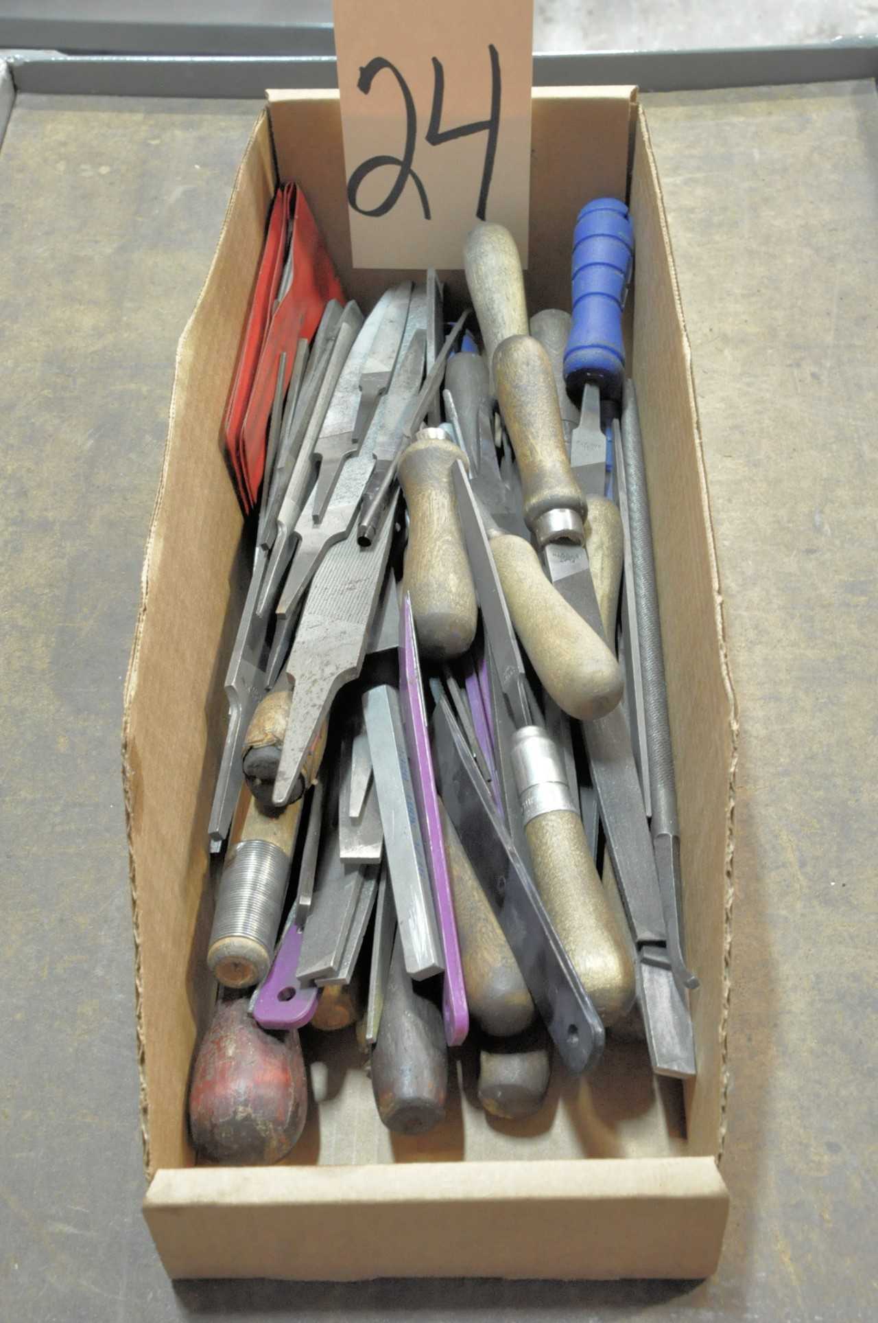 Lot-Files in (1) Box - HAND TOOLS