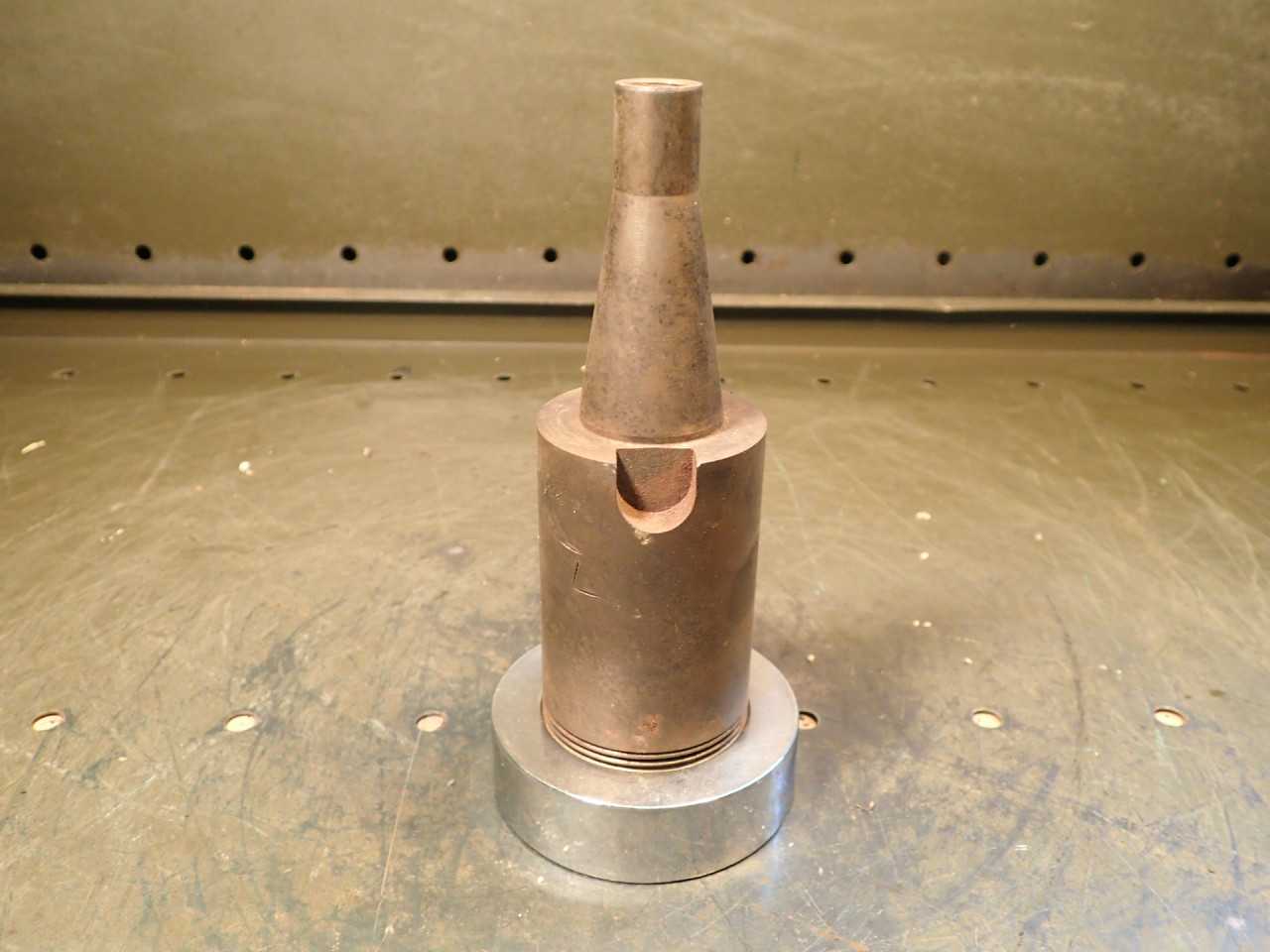 DA-400 Double Angle Collet Chuck: 3-7/8" Projection NMTB-30 Taper Shank - LATHE PARTS