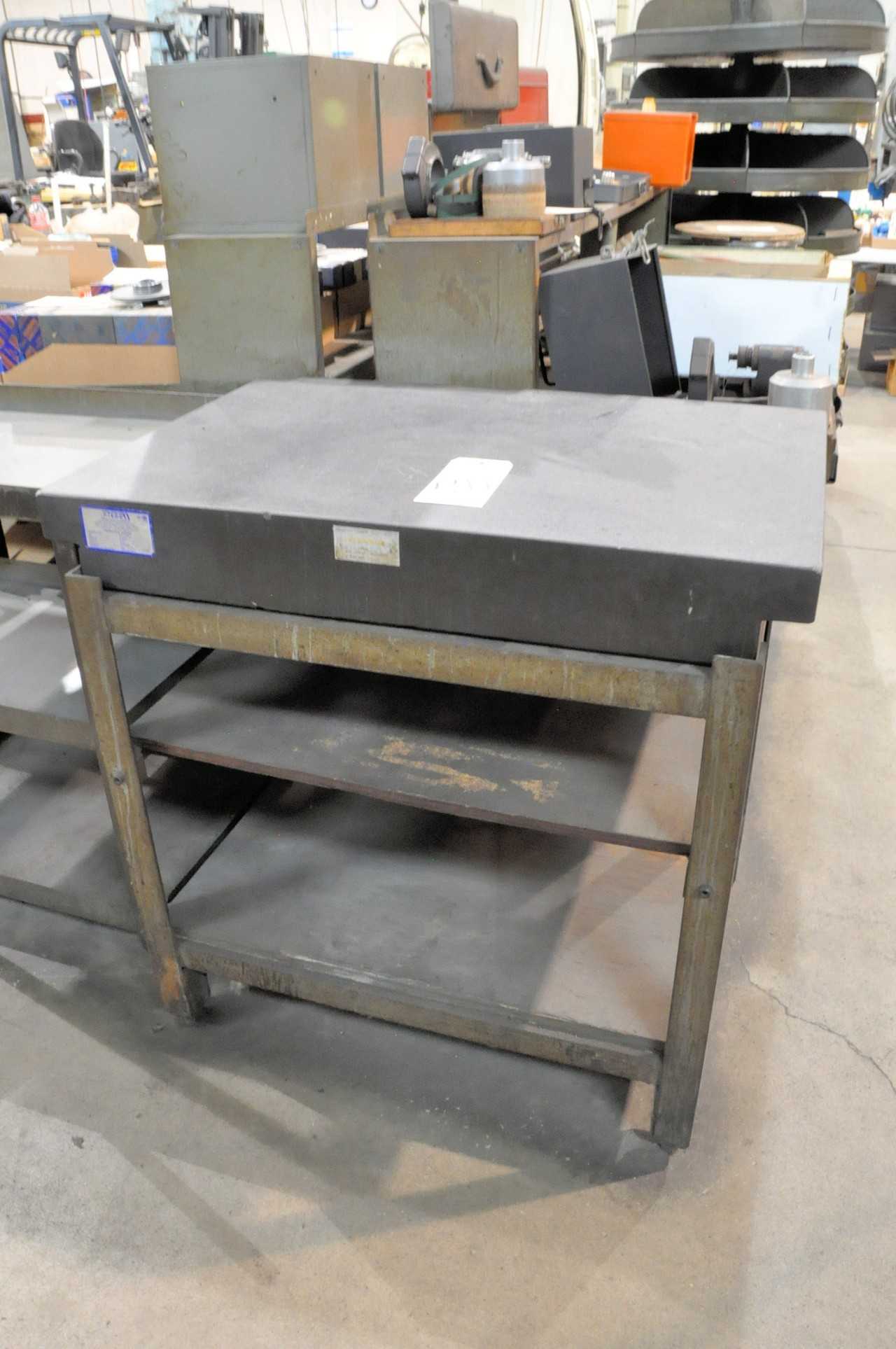 Granite Surface Plate on Stand - PROCESS EQUIPMENT