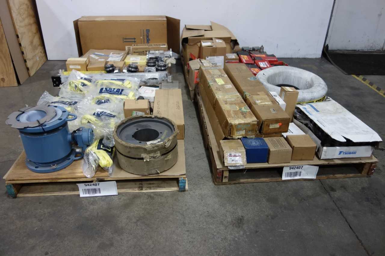 4 PALLETS OF ASSORTED MRO - INDUSTRIAL PARTS