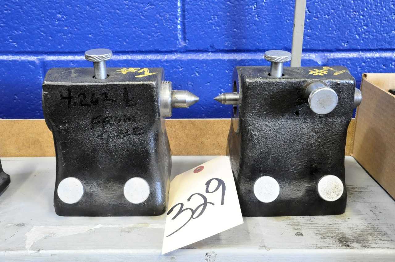Pair Bench Center Stocks - MATERIAL HANDLING