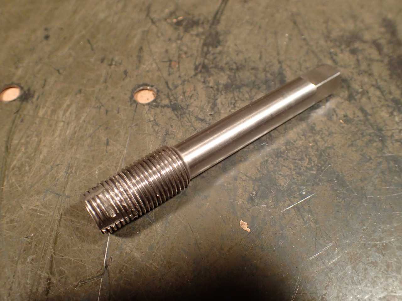 Goodson Mfg SBP-14 14mm Spark Plug Burnisher Thread Chaser Tap: Made in the USA - MACHINING ACCESSORIES & TOOLING