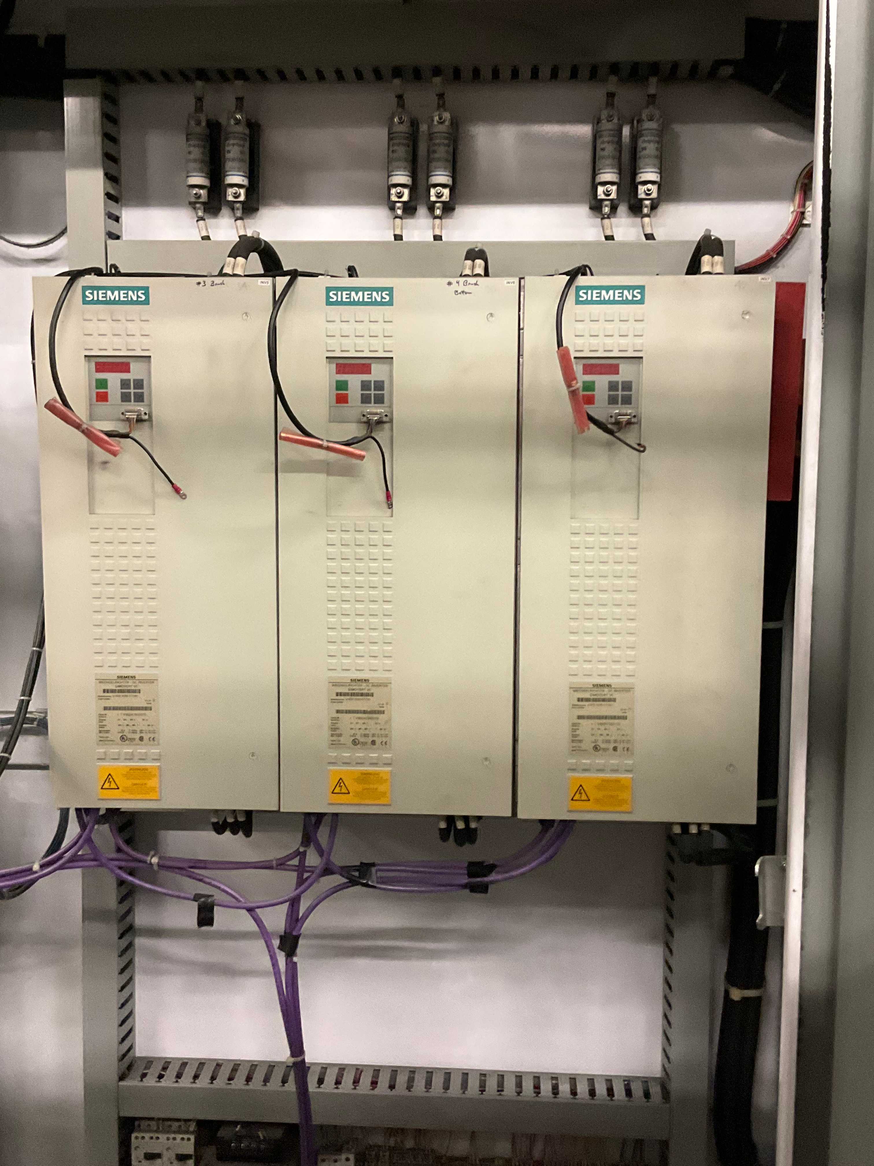 QTY 9 - SIEMENS MOTOR CONTROL CABINETS - CONTROL CABINETS