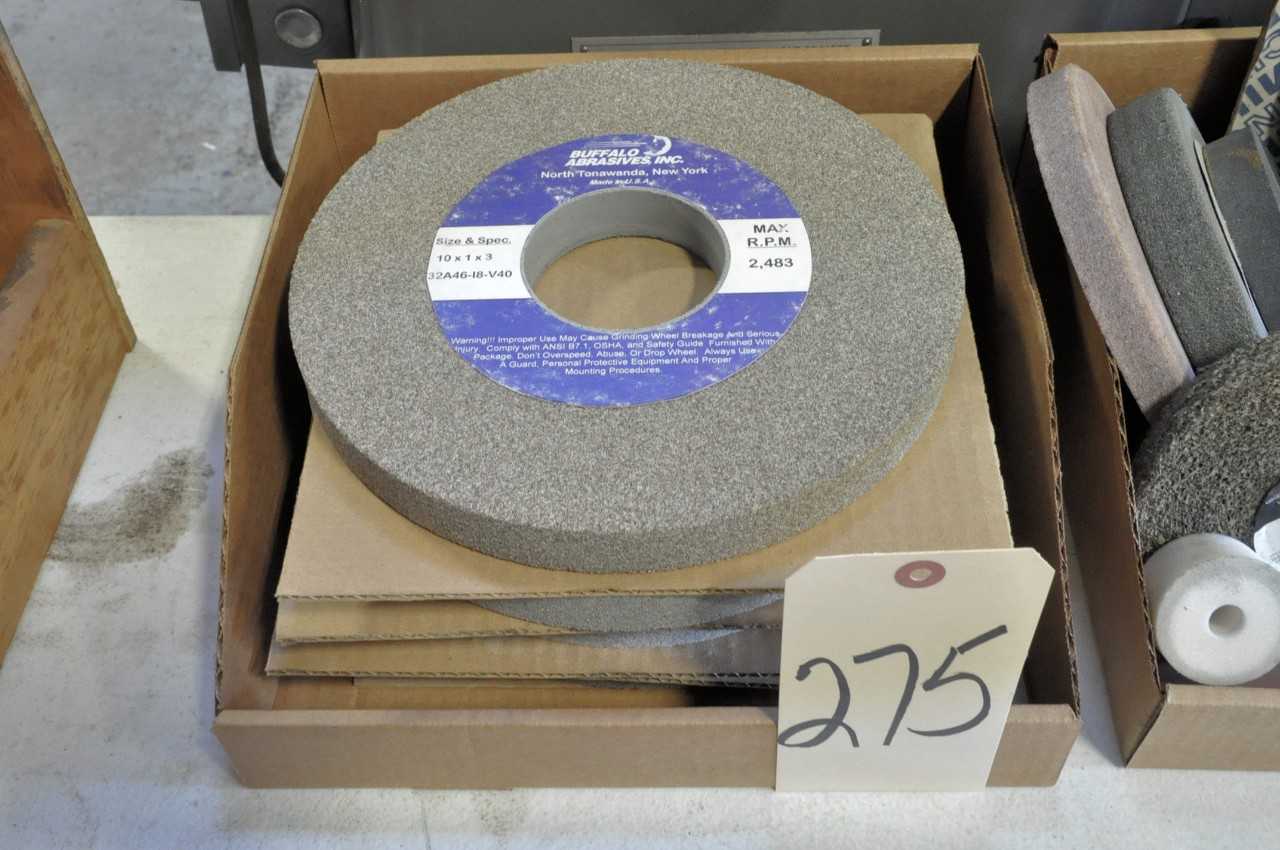 Lot-(4) 10" x 1" x 3" Grinding Wheels in (1) Box - ELECTRIC POWER TOOLS