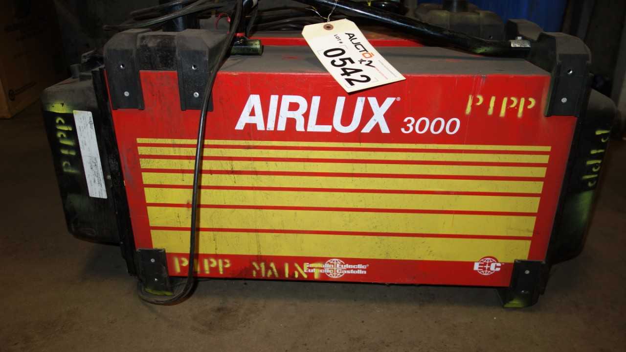 LOT OF 2 E+C 03110-00 AIRLUX 3000 PORTABLE WELDING FUME EXTRACTOR - WELDING EQUIPMENT