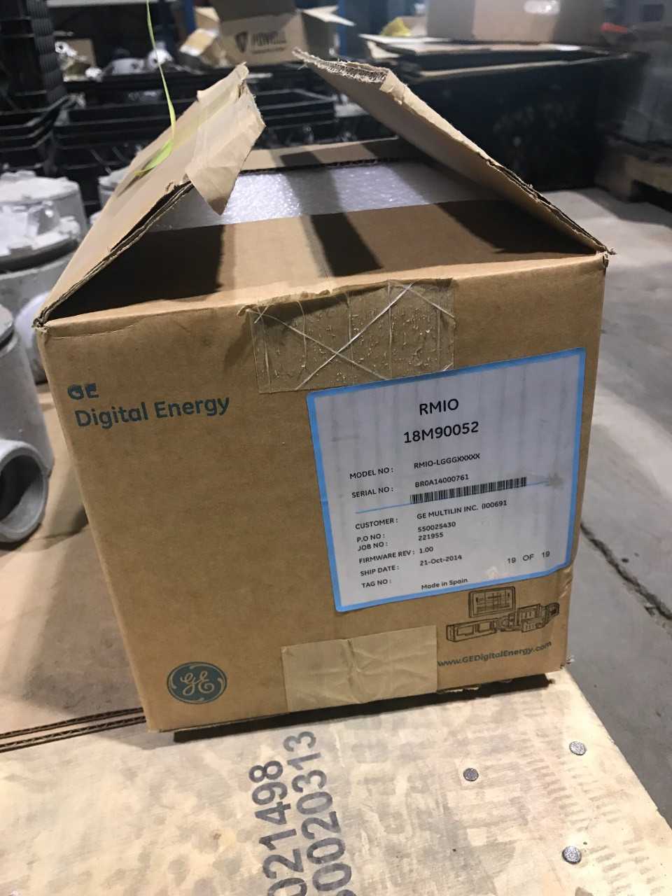 GE PLC Module RMIO - LGGGXXXXX (QTY 1) - AUTOMATION & CONTROLS