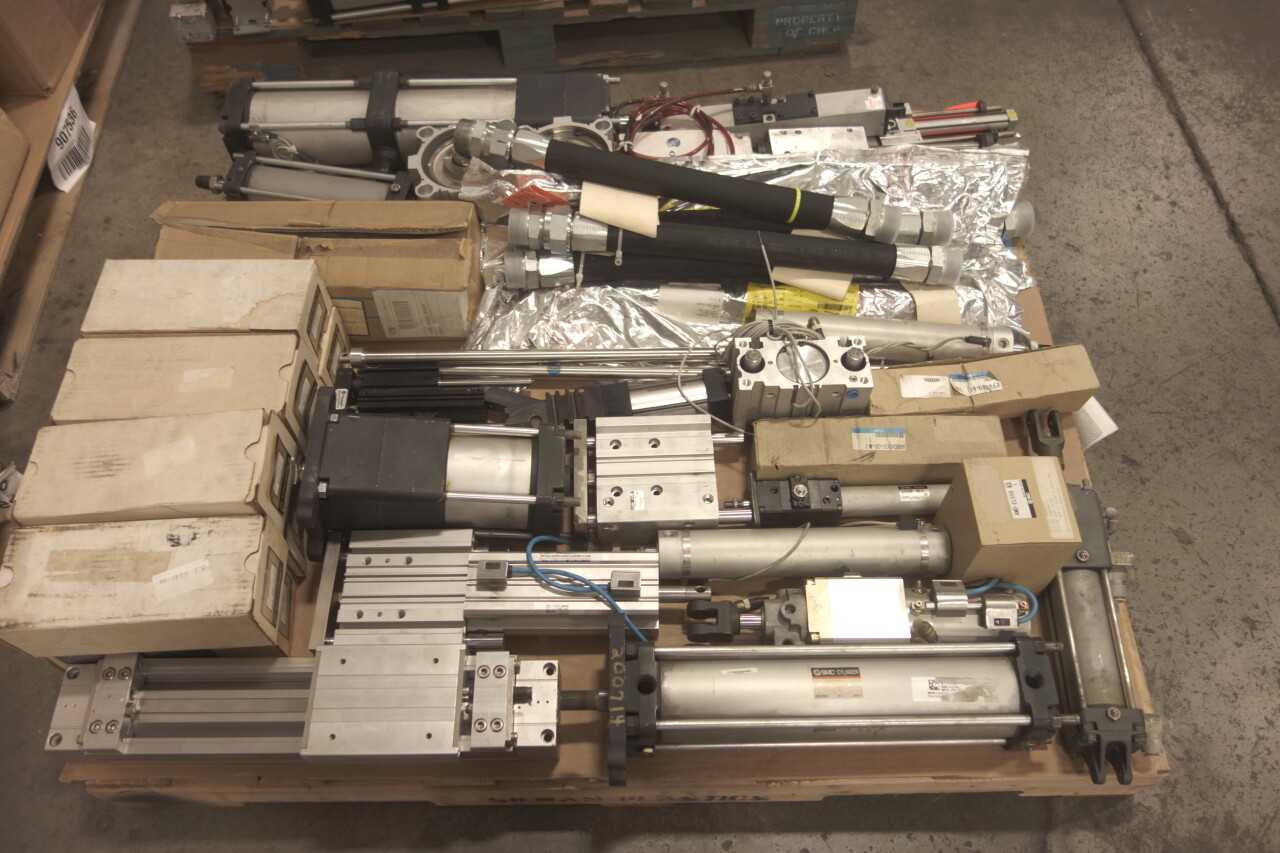 5 PALLETS OF ASSORTED PNEUMATIC REPLACEMENT PARTS - PNEUMATIC POWER TOOL