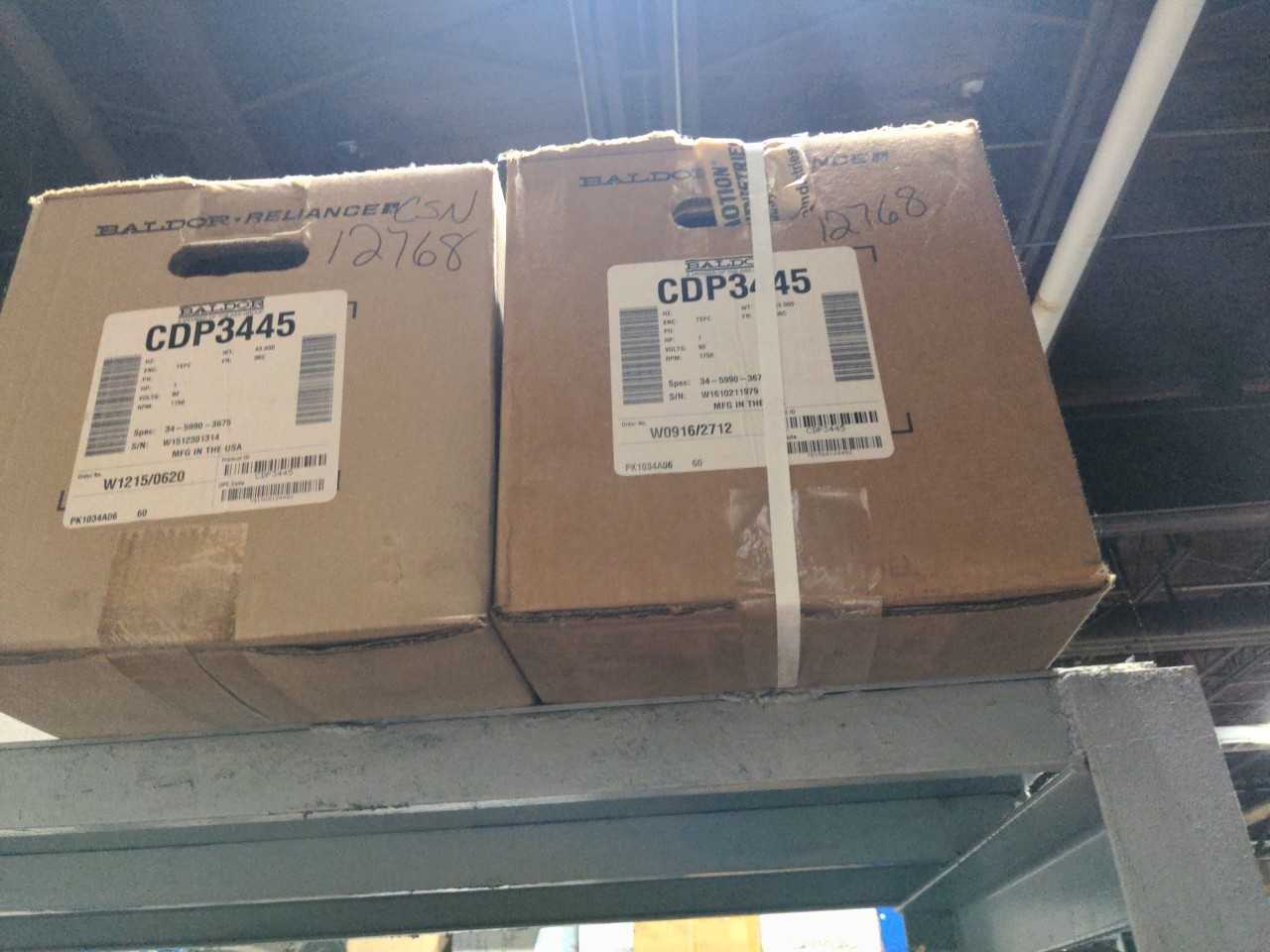 CONTENTS OF RACKING ELECTRIC AC MOTORS - MISCELLANEOUS