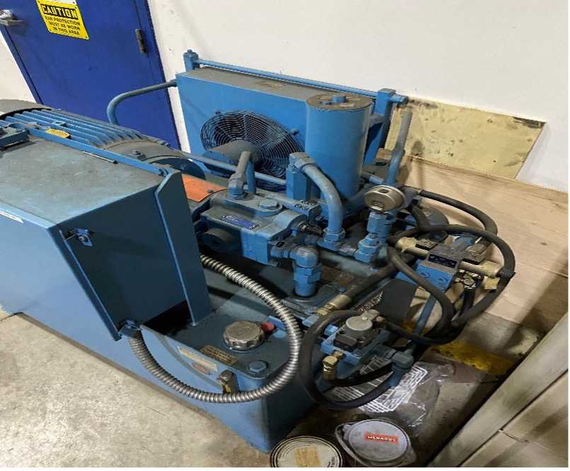 2010 HIGH PRESSURE HYDRAULIC UNIT - 30 HP BALDOR MOTOR W/ CONTINENTAL PUMP - HYDRAULIC PARTS