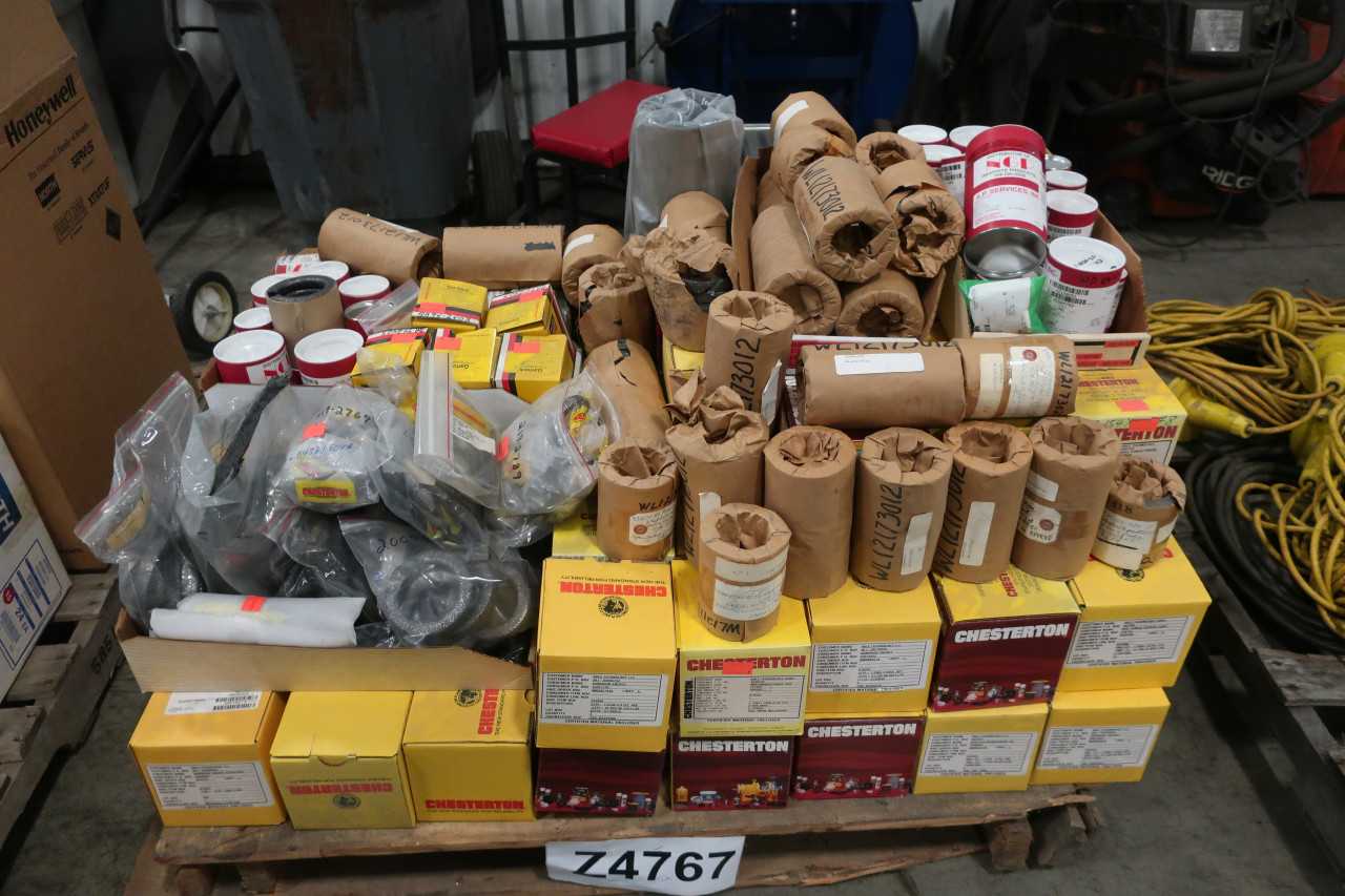 1 PALLET OF ASSORTED PUMP PACKING CHESTERTON NGP GARLOCK - PUMPS