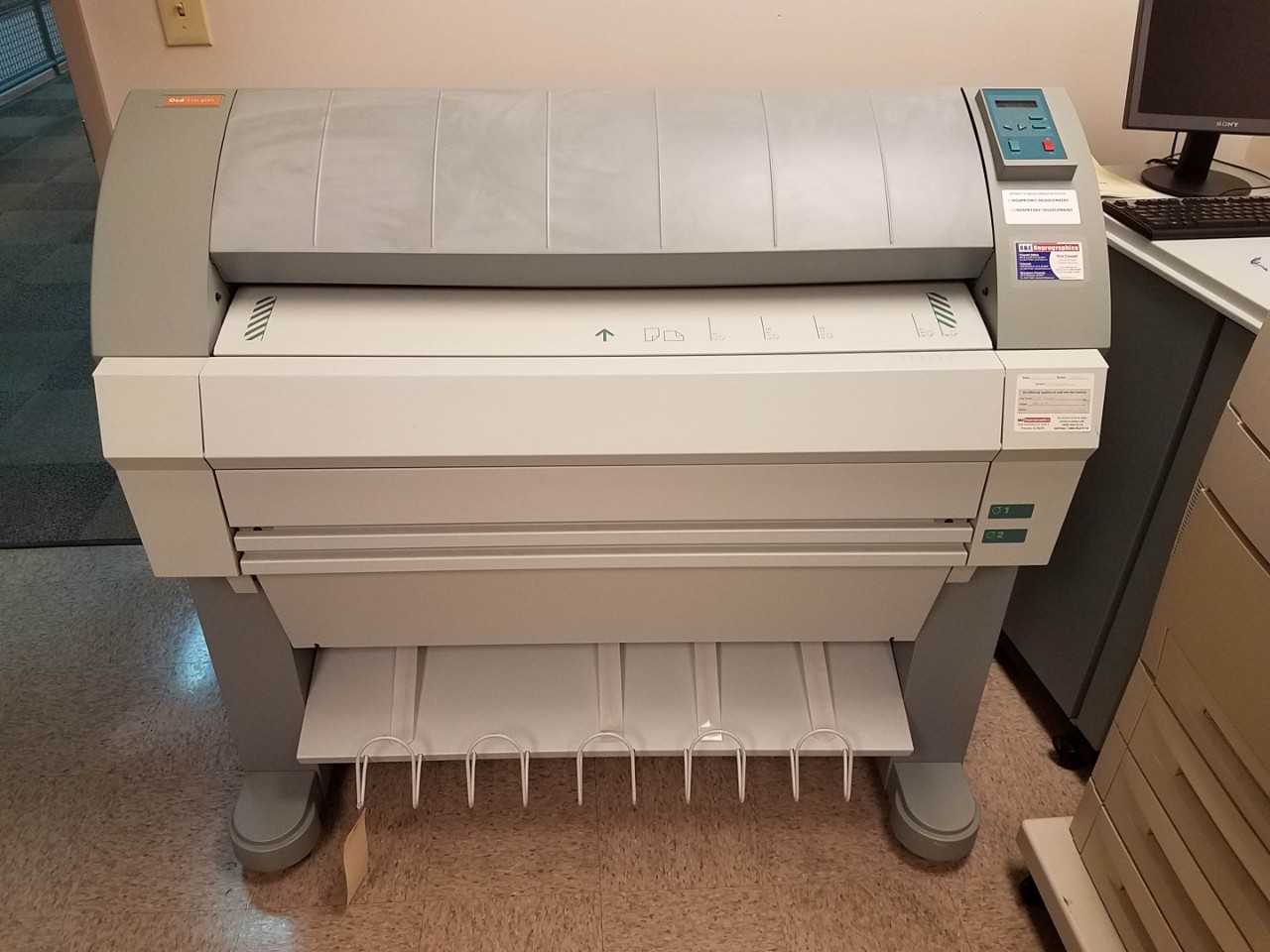 Black and white wide format multifunction printer - PACKAGING Black and white wide format multifunction printer - PACKAGING