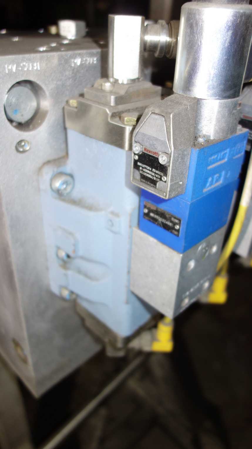 GE SIMPLEX TMA ETD HYDRAULIC MANIFOLD, 3X REXROTH - PNEUMATIC VALVE