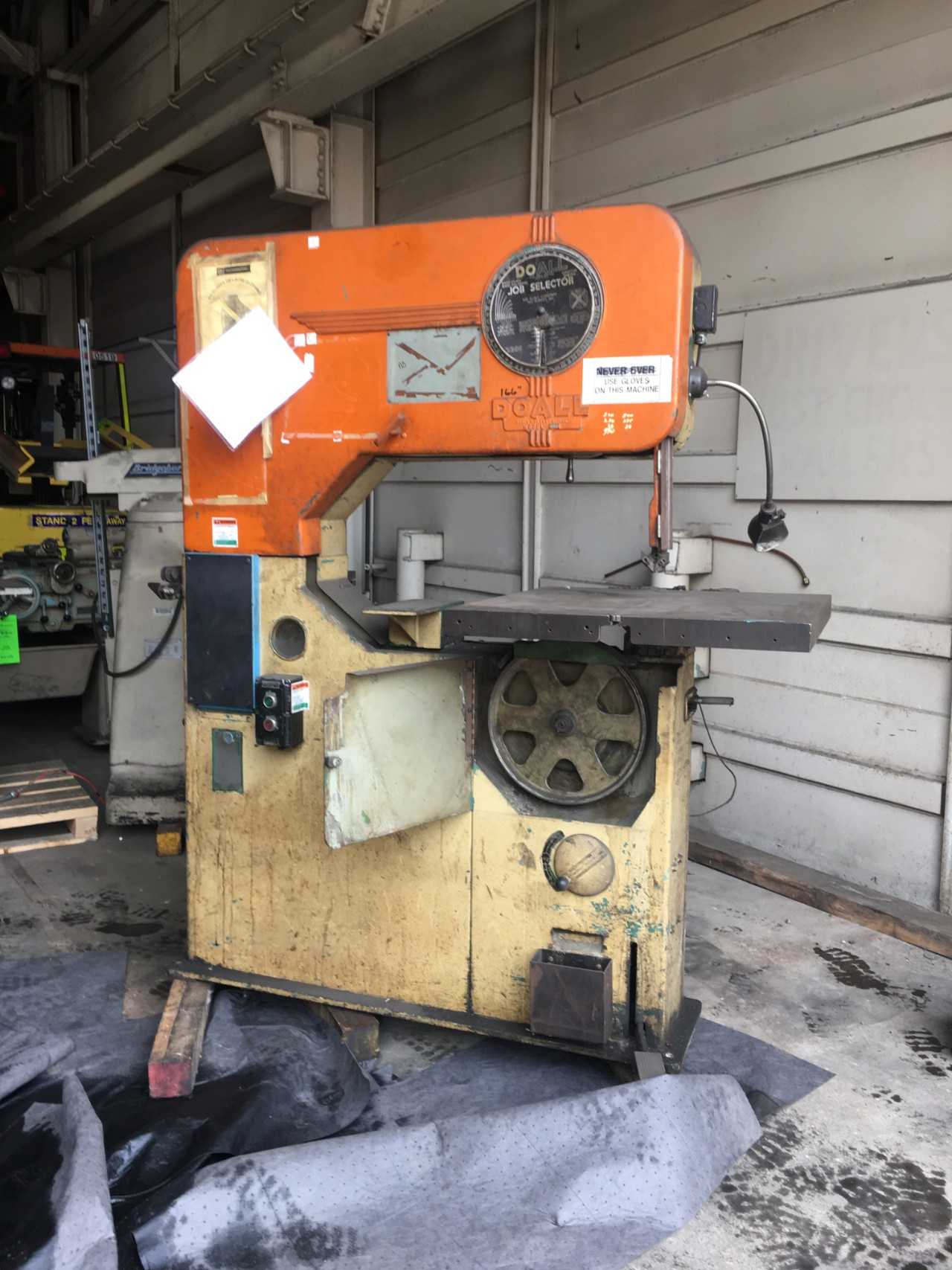 DOALL VARIABLE SPEED SAW - METAL SAWS