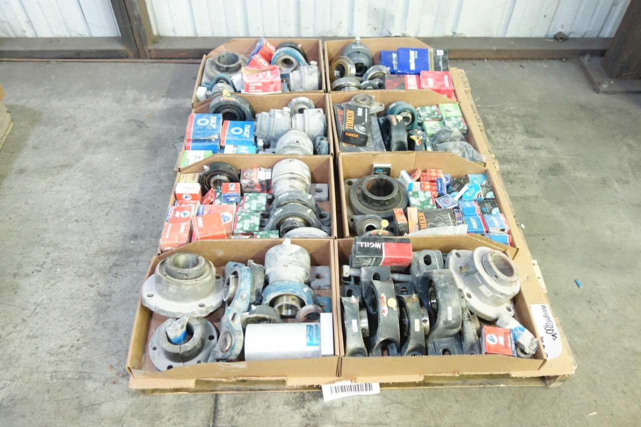 PALLET OF ASSORTED BEARINGS - BEARINGS