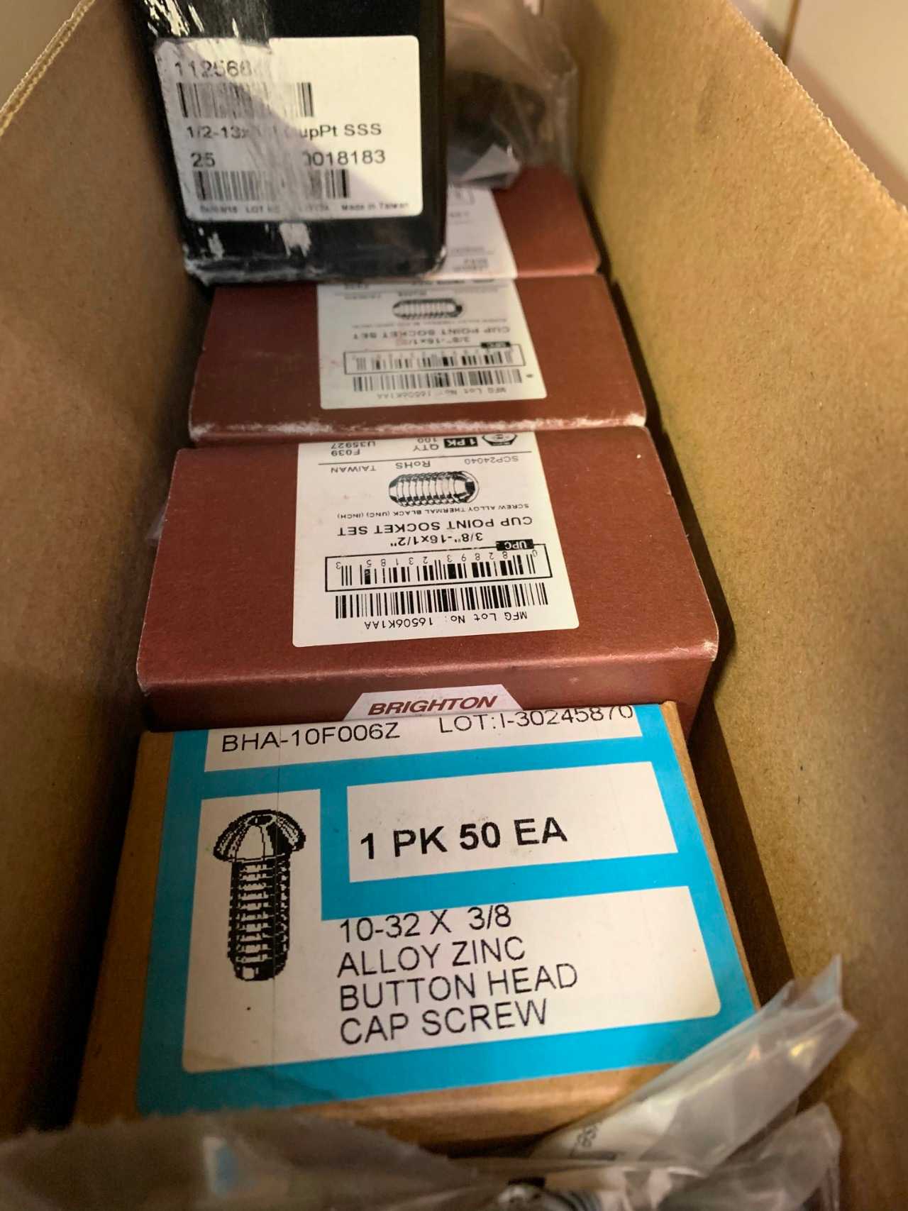 Allen Head Screws – new in the box - ELECTRIC POWER TOOLS
